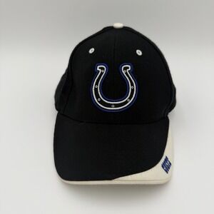 Vintage Indianapolis Colts Cap Football Hat NFL Twin Enterprises‎ Black Blue